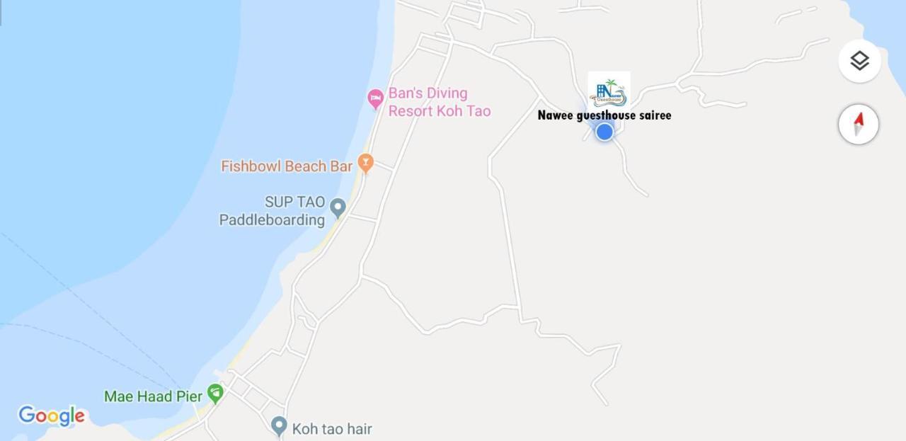 Nawee Guesthouse Sairee كو تاو المظهر الخارجي الصورة